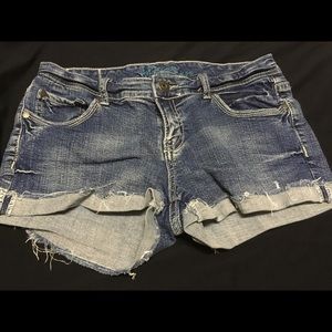 Ariya denim shorts